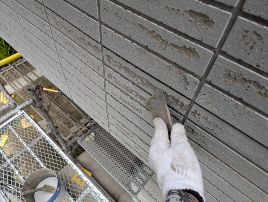 劣化箇所の補修前