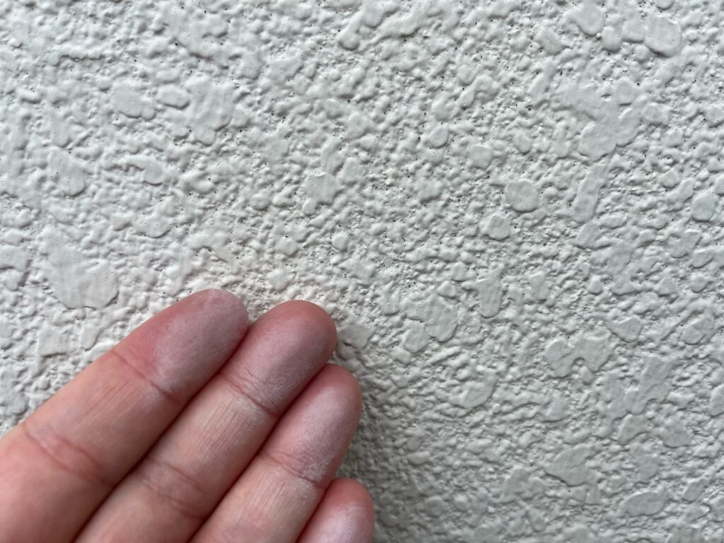 白い粉 チョーキング