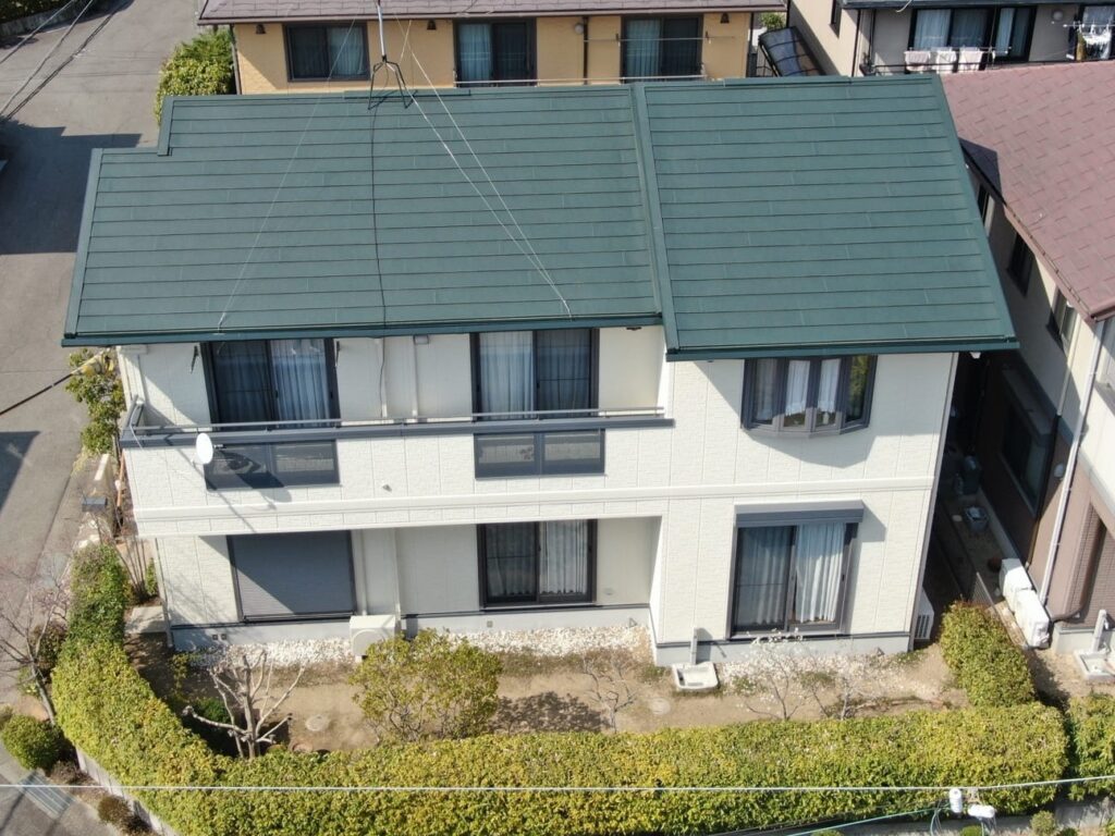 屋根カバー工法のAFTER写真