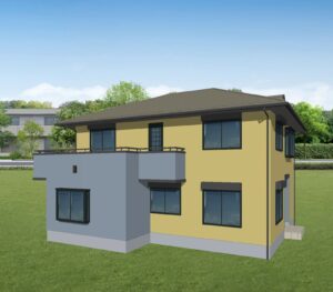 ミニ〇ンカラーのぬり分け